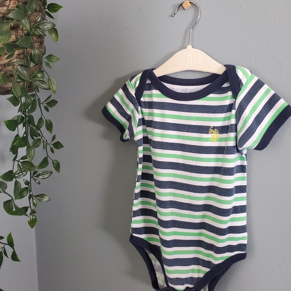U.S. Polo Assn. 24m Onsie